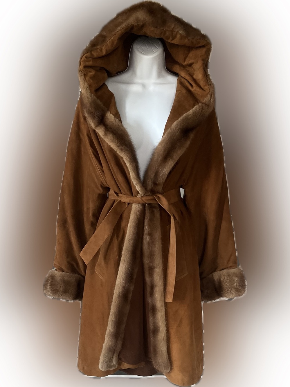 ✨VINTAGE SERGE MIKO PARIS GENUINE FUR PENNYLANE STYLE COAT ✨